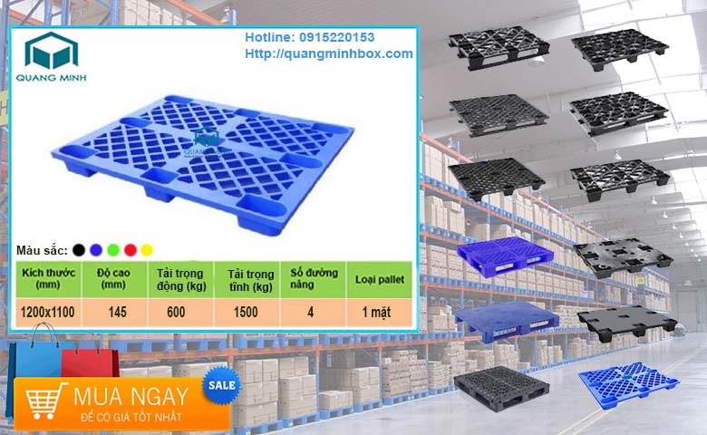 Pallet cốc nhựa , pallet 9 chân