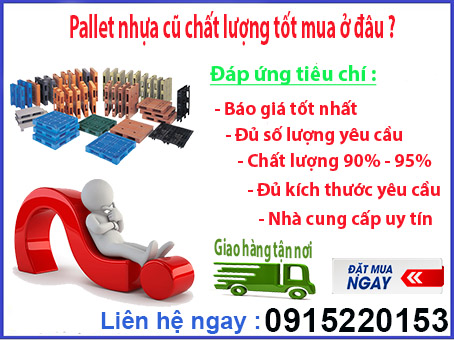 Pallet nhựa giá rẻ