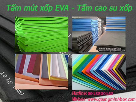 Mút xốp eva