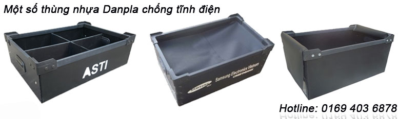 thùng nhựa danpla chống tĩnh điện tại bắc giang