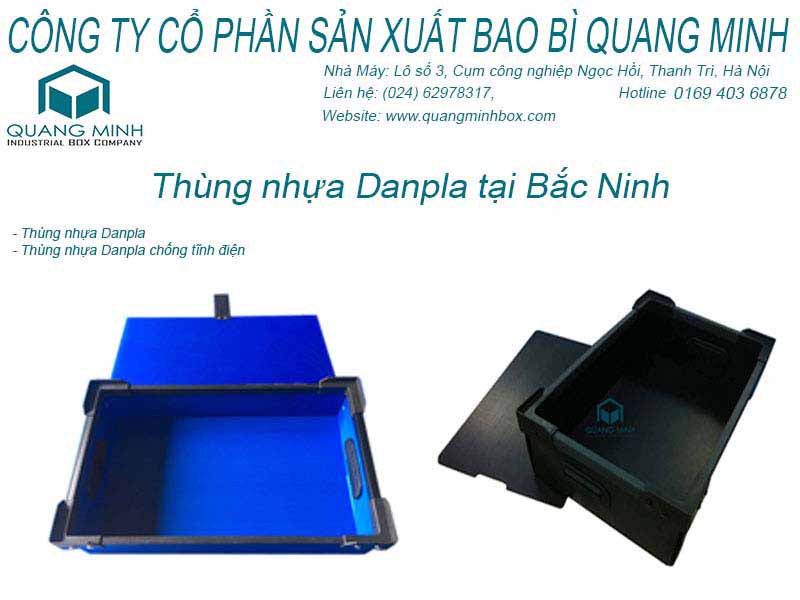 thùng nhựa danpla tại bắc ninh